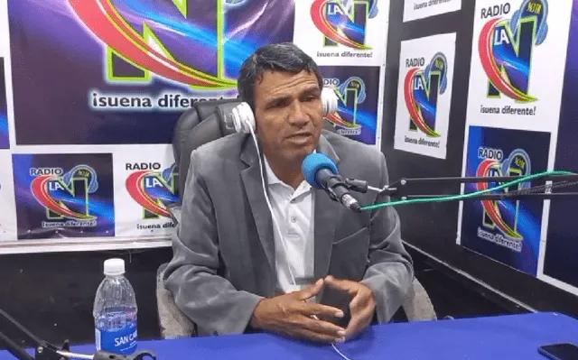 Candidato provincial Fuerza Regional, César Correa. Foto: Captura de vídeo Panorama Informativo