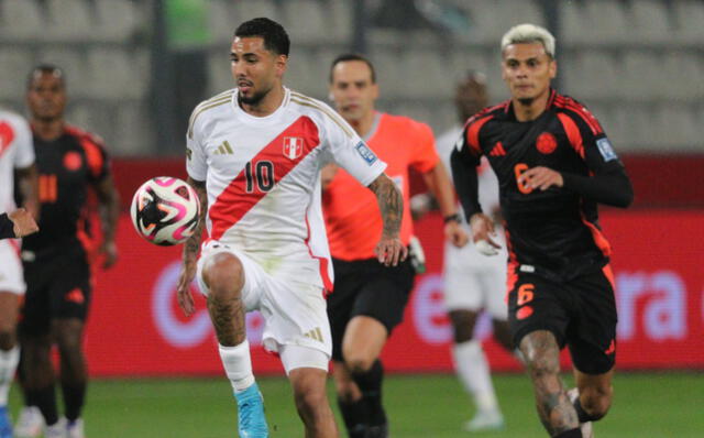 Colombia logró empatar con Perú a poco de finalizar el partido. Foto: GLR/Luis Jiménez   