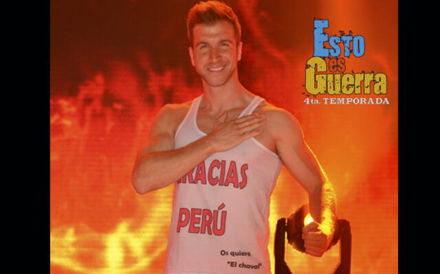 David Villanueva tenía 30 años cuando pisó el escenario de 'Esto es guerra'. Foto: América TV