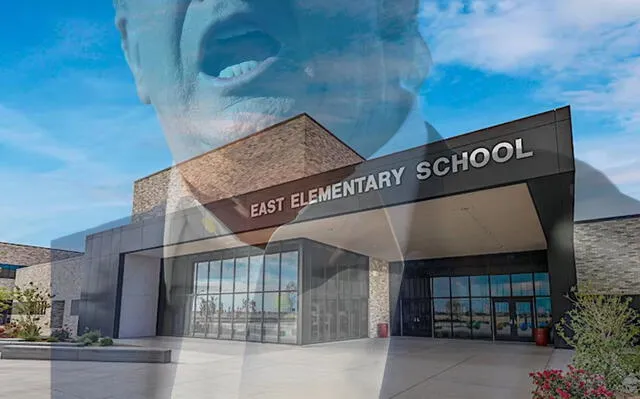 Elementary Schools are now the new target on the ICE's interventions according to Trump's administration. Photo: GLR News Composition / AFP News Elementary Schools are now the new target on the ICE's interventions according to Trump's administration. Photo: GLR News Composition / AFP News