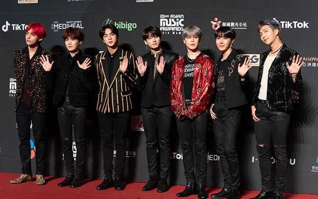BTS en los Mnet Asian Music Awards 2018. Foto: Vogue