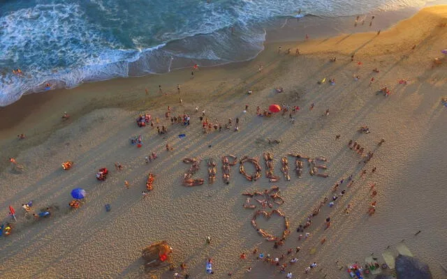 La famosa playa ha sido sede de múltiples festivales 'al desnudo'. Foto: Eduardo Amaro.