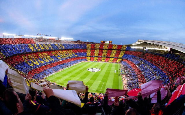 Estadio Camp Nou en España. Foto: FC Barcelona
