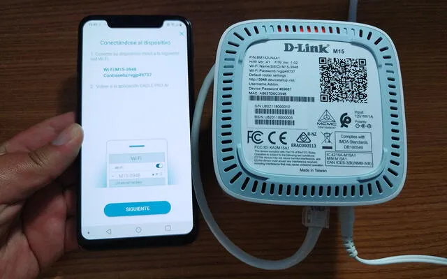 Aplicación para el router D-Link