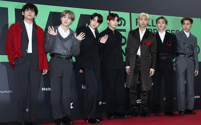 BTS en los Mnet Asian Music Awards 2019. Foto: Vogue