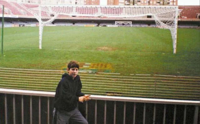 Lionel Messi en el Barcelona
