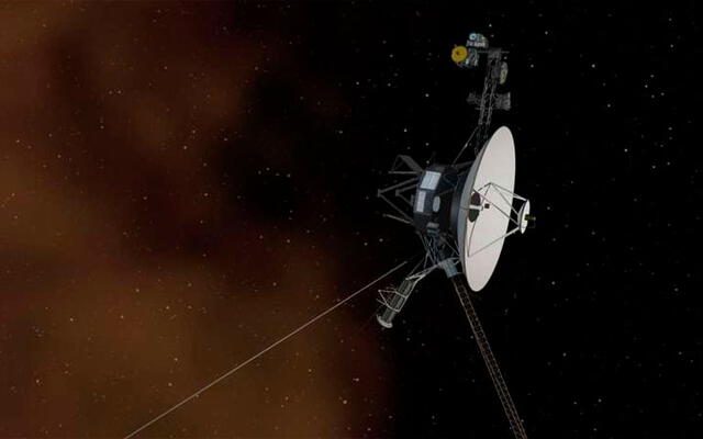 La sonda Voyager 2 explora los peligros que acechan en el espacio interestelar, como los rayos cósmicos. Imagen: NASA.