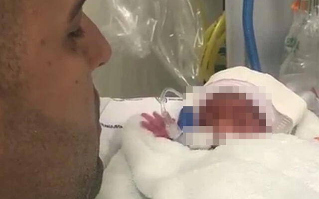 A pesar de la muerte de Jessica, los médicos lograron salvar la vida de la bebé, quien nació a las 29 semanas de gestación. Foto: Flavio Gonçalvez