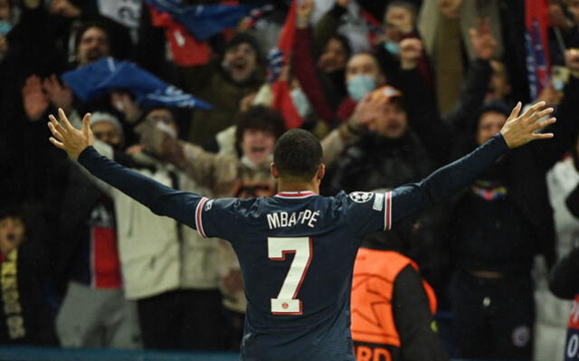 En el último minuto, PSG ganó con gol de Kylian Mbappé. Foto: ESPN