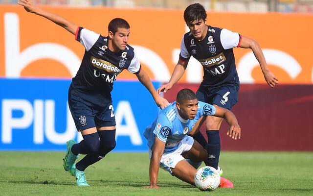 A pesar de que San Martín generó más, no pudo vencer a Sporting Cristal. Foto: Twitter Golperu