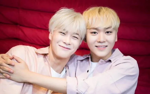 Moonbin y Seungkwan. Foto: Dispatch x Naver   