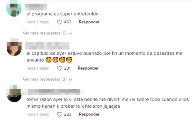  Usuarios opinaron sobre el nuevo programa de Latina. Foto: captura TikTok   