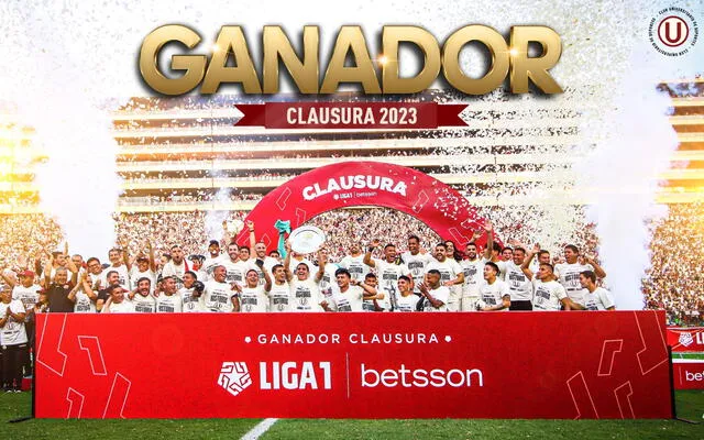 Imagen de la celebración de los cremas. Foto: Universitario/'X'   