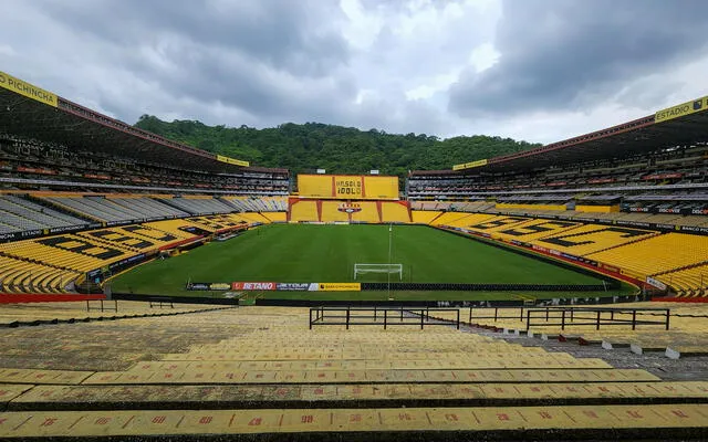 El Estadio Monumental Banco Pichincha es el de mayor capacidad en Ecuador. Foto: Barcelona SC   