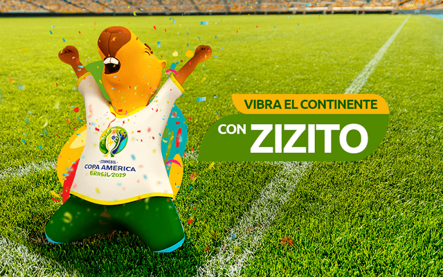  La mascota oficial de la CONMEBOL Copa América Brasil 2019 fue un capibara. Foto: Conmebol.    