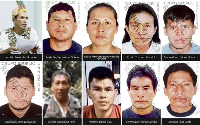Líderes indígenas asesinados. Foto: composición LR   