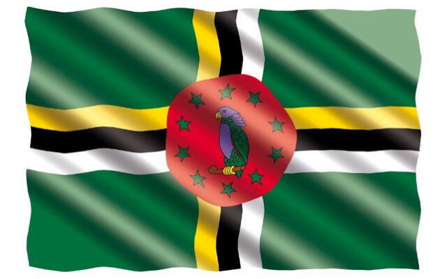  Bandera de Dominica. Foto: Lifeder   