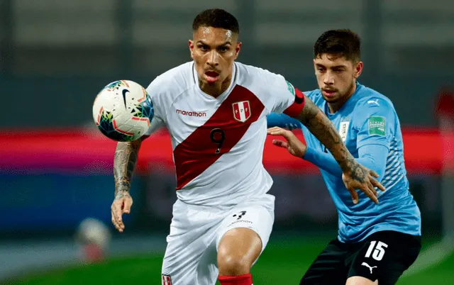 Federico Valverde jugó contra Perú en la primera rueda de las Eliminatorias Qatar 2022. Foto: AFP