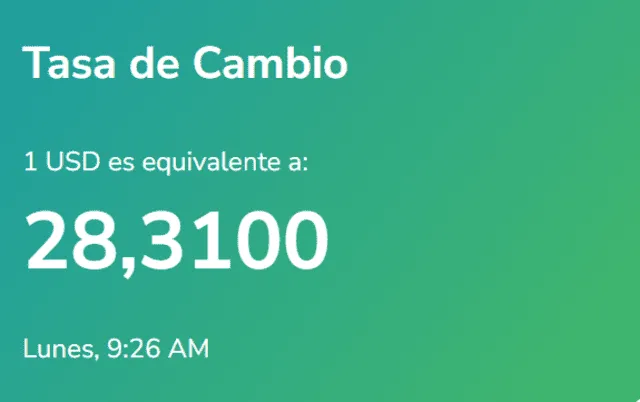  Yummy Dólar: precio del dólar en Venezuela hoy, martes 11 de julio. Foto: yummy-dolar.web.app 