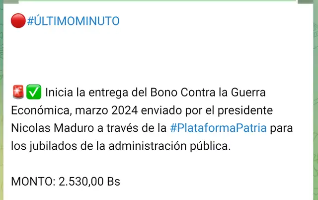 Bono de Guerra marzo 2024 para jubilados HOY: retira el NUEVO PAGO en 5 ...