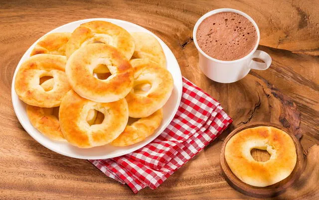 El pan de bono es muy popular en la gastronomía colombiana. Foto: CNN.    