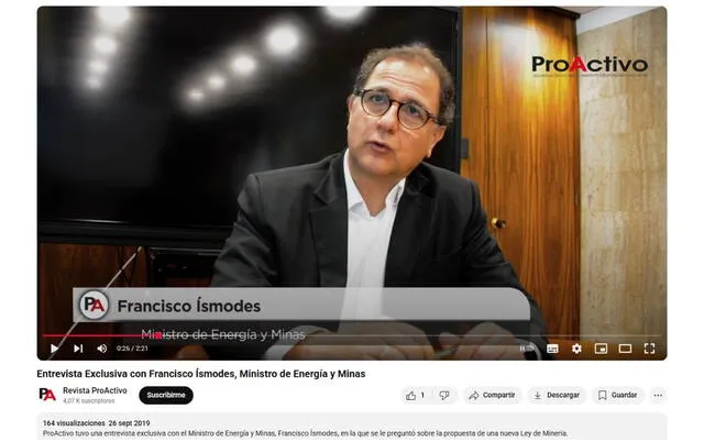 <em>Versión original de las escenas que exponen a Francisco Ísmodes. Foto: captura de YouTube</em>   