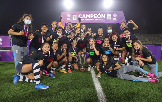 Alianza Lima venció 1-0 a Universitario en la final de la Liga Femenina 2021. Club Alianza