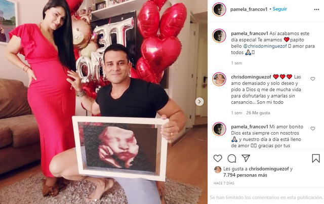 Christian Domínguez dedica mensaje a Pamela Franco por San Valentín