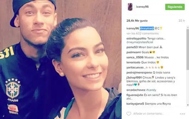 Neymar Jr, Ivana Yturbe