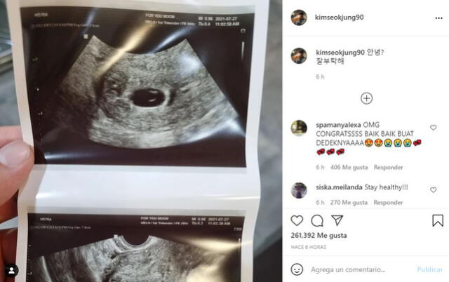 Hermano mayor de Jin habla de su futuro bebé. Foto: Instagram