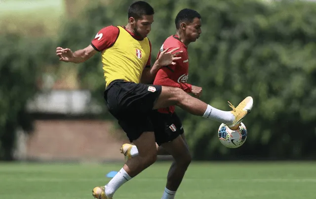 Perú viene realizando el segundo microciclo con jugadores del torneo local y otros futbolistas que juegan en la MLS. Foto: Federación Peruana de Fútbol