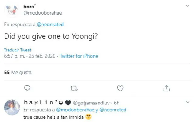 Yoongi bong bts