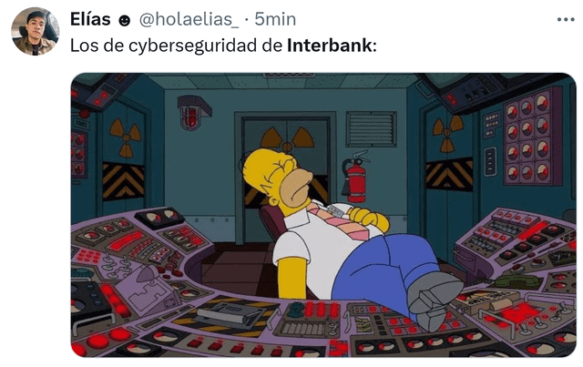  Caída de Interbank es tendencia en redes. Foto: X   