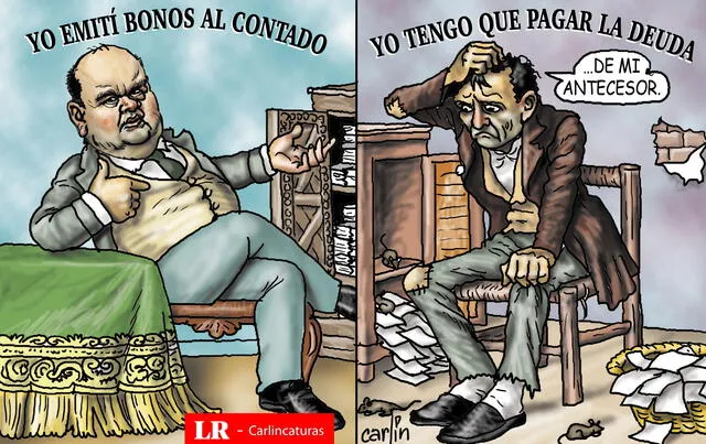 Carlincatura de hoy. Carlincatura de hoy.