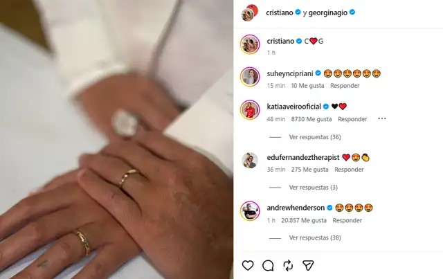 Cristiano Ronaldo y Georgina Rodríguez