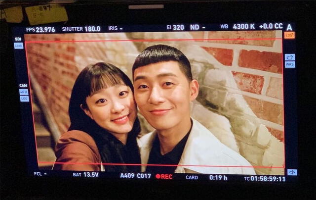 Kim Da Mi publicó está fotogría correspondiente a la escena final del dorama Itaewon Class. Instagram, 21 de marzo, 2020.