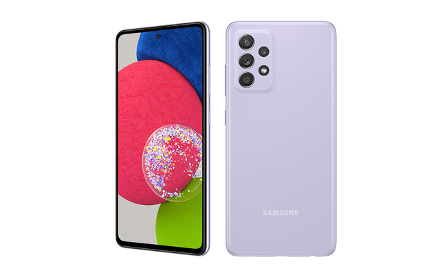 Diseño del nuevo Galaxy A52s 5G. Foto: Samsung