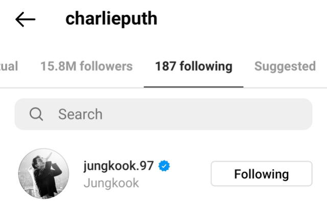 BTS Jungkook Charlie Puth