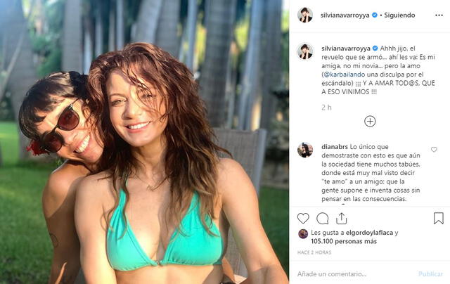 Silvia Navarro se disculpa en Instagram