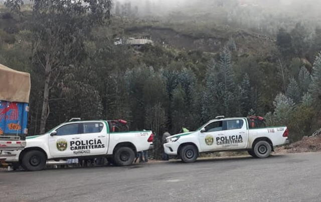 Operativo policial.