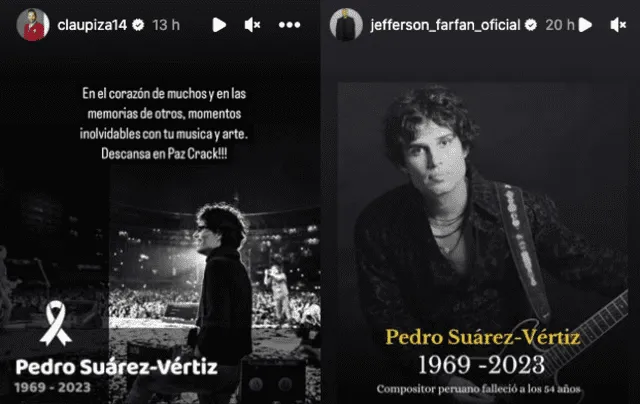 Palabras de Jefferson Farfán y Claudio Pizarro. Foto: composición LR/Instagram   