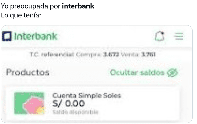  Caída de Interbank es tendencia en redes. Foto: X    