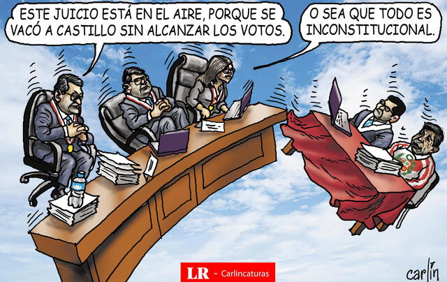 Carlincatura del 22 de marzo de 2025, Pedro Castillo Carlincatura del 22 de marzo de 2025, Pedro Castillo