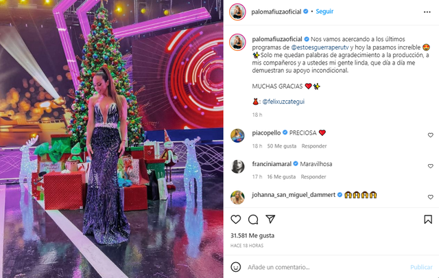 Paloma Fiuza se despide de la temporada  2021 de Esto es guerra. Foto: Facundo González/Instagram