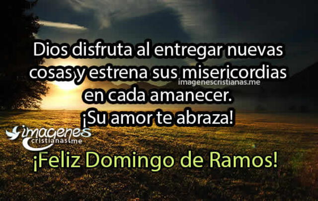 Frases para compartir por Domingo de Ramos en Semana Santa 2021. Foto: web imágenes cristianas