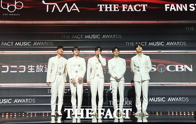 NU'EST en 2020 TMA The Fact Music Awards. Foto: The Fact