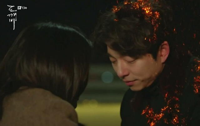  Escena de 'Goblin' con Kim Shin y Kim Go Eun. Foto: tvN   