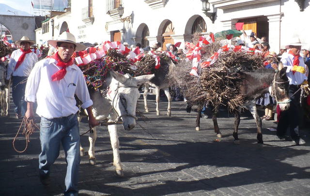 Entrada de Ccapo en Arequipa