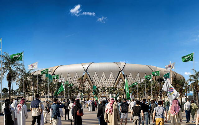  King Abdullah Sports City Stadium tendrá capacidad para 62.000 espectadores. Foto: Arabia Saudita   