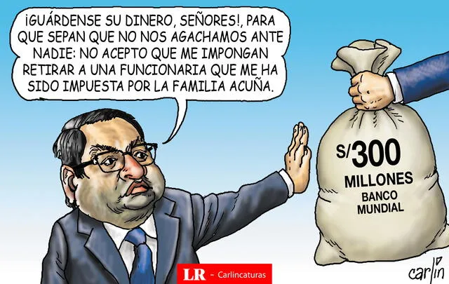 Carlincatura de hoy. Carlincatura de hoy.